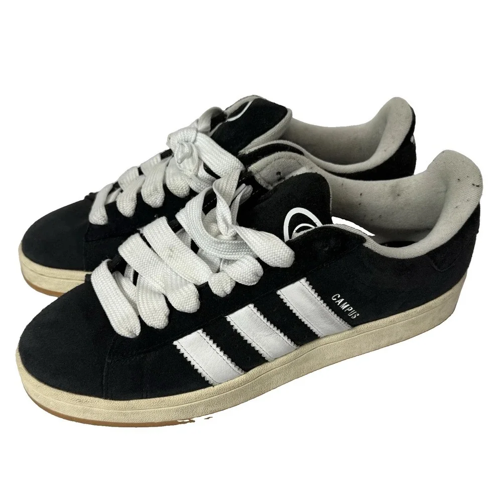 Adidas Campus 00s Men's Size 12 Shoes Black White Suede Gum Sole